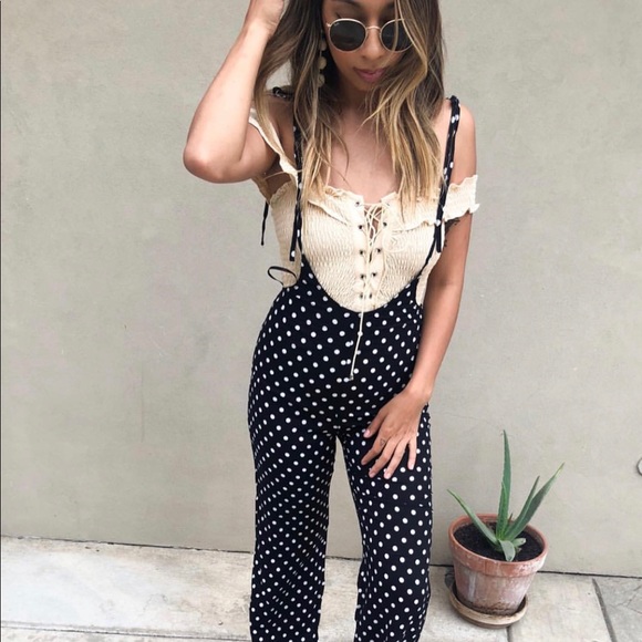 Rose Lace-up Bodysuit - Picture 3 of 3